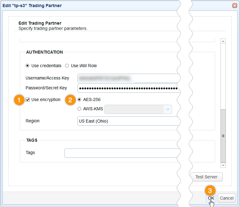 Using AES256 To Encrypt Files You Upload To Your S3 Trading Partner JSCAPE